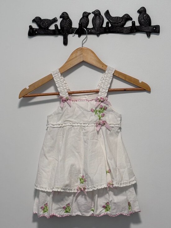 Baby Biscotti Other - Baby Girl's Cotton Sun Dress 12M
